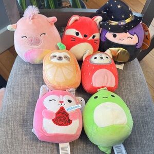 Small Squishmallows Plush Lot of 7